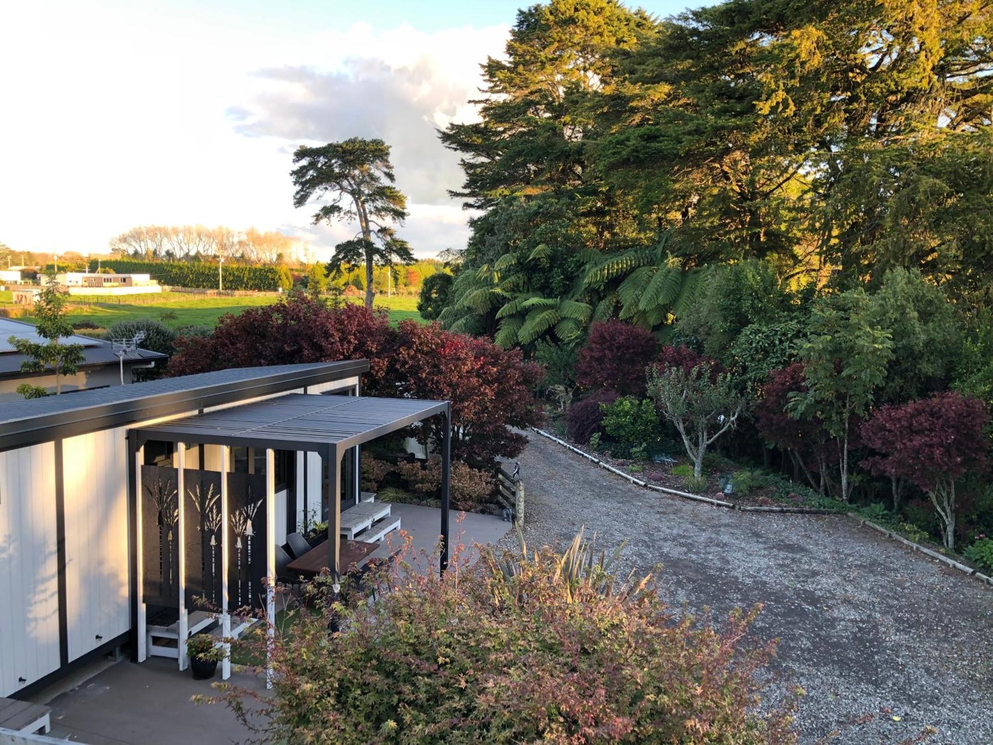 Tiny Home Luxury Farm Escape New Plymouth Egmont Village Eksteriør billede